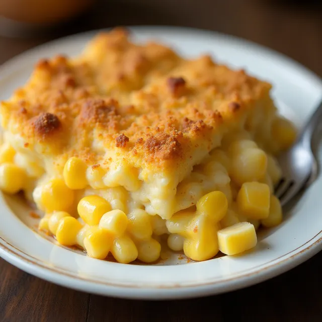 Old-Fashioned Scalloped Corn