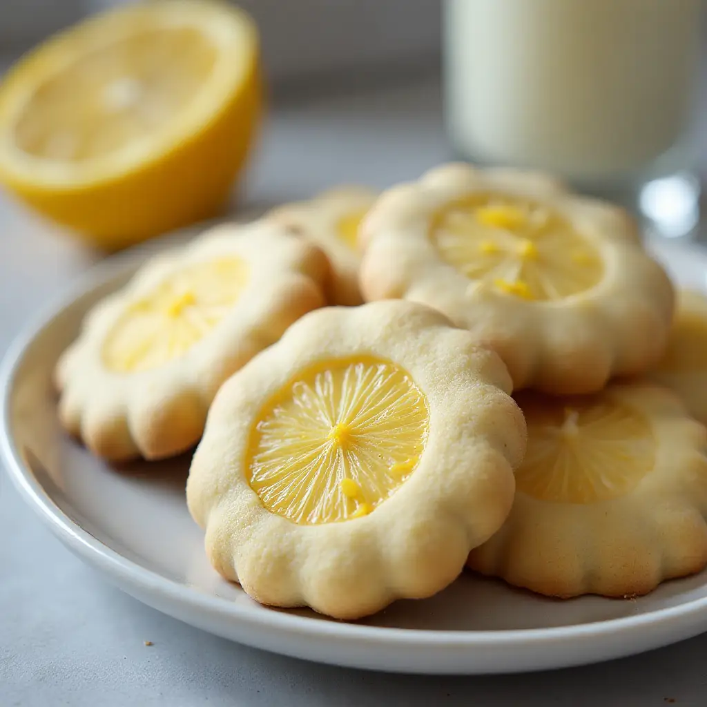 Lemon Spritz Cookies