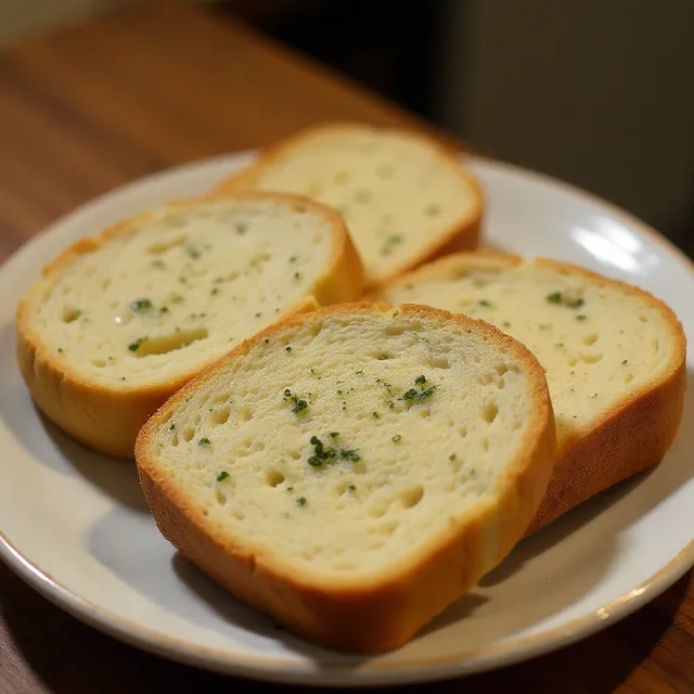 Bread Machine Garlic Bread