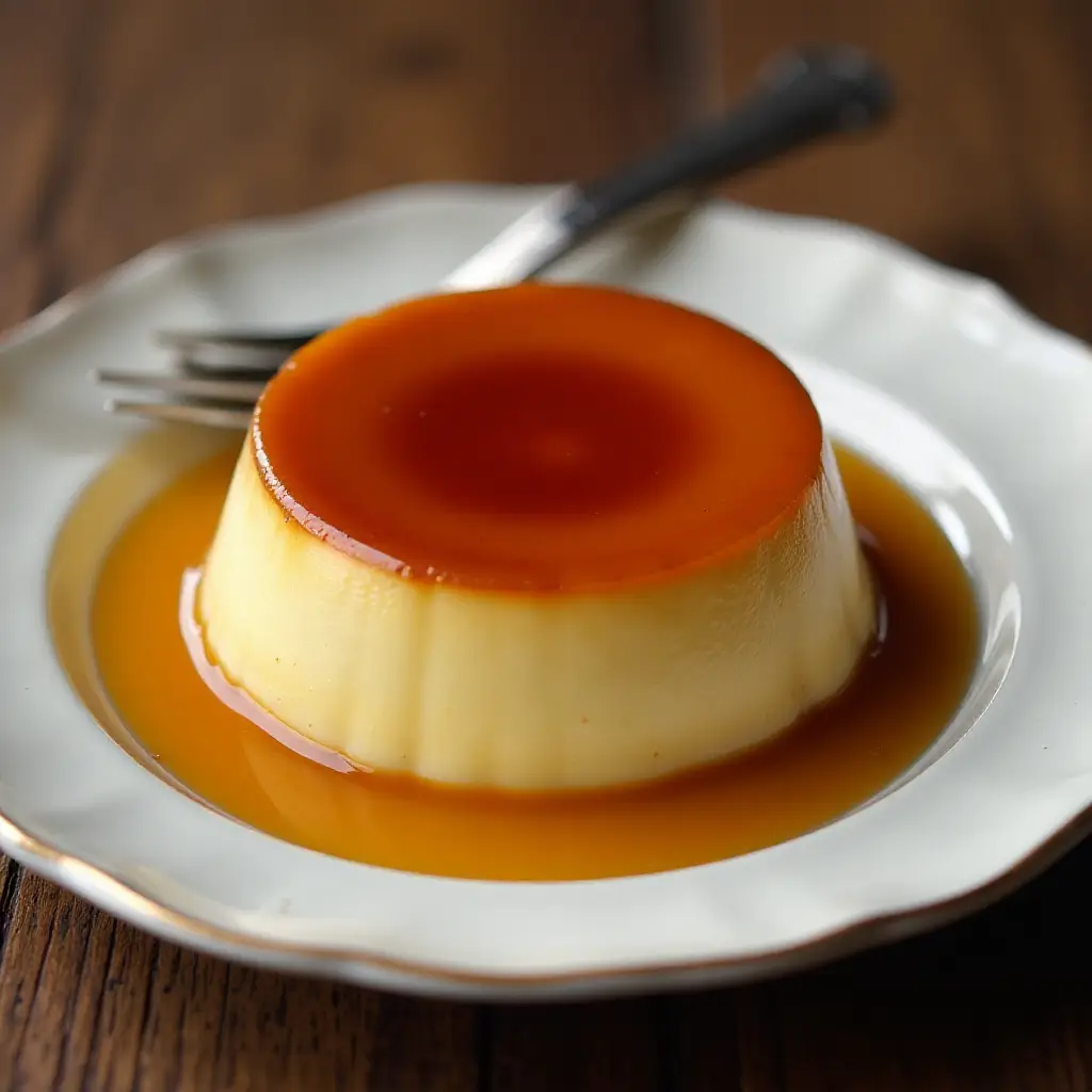 Microwave Flan