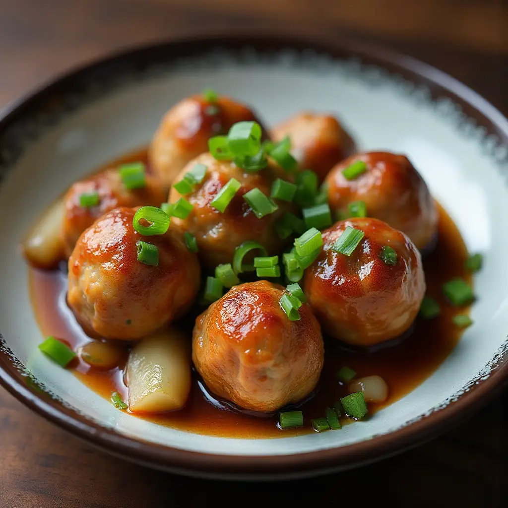 Teriyaki Chicken Meatballs