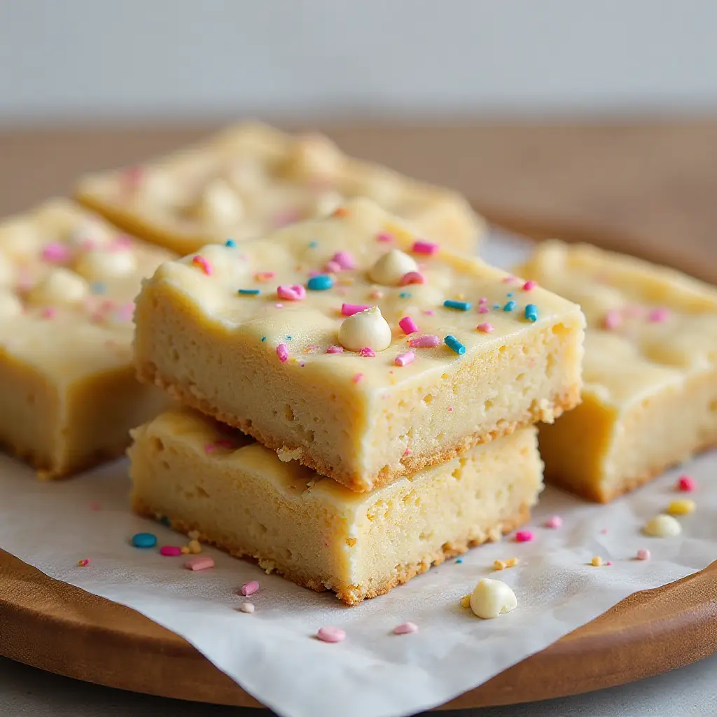 Malted Milk Funfetti Bars