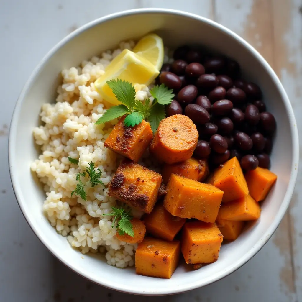 Meatless Grain Bowl