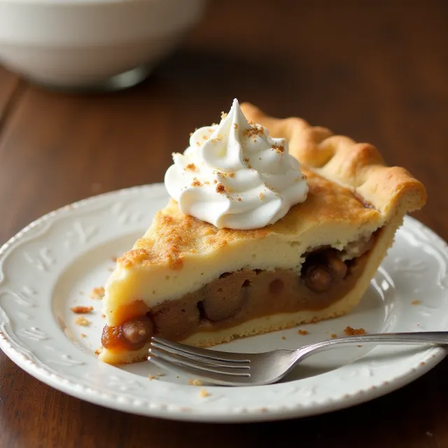 Southern Raisin and Coconut Pie