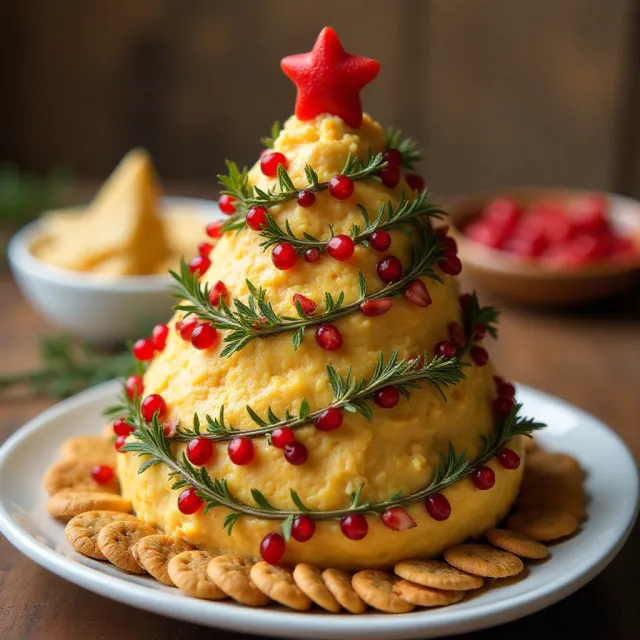 Tree’s a Crowd Cheese Ball