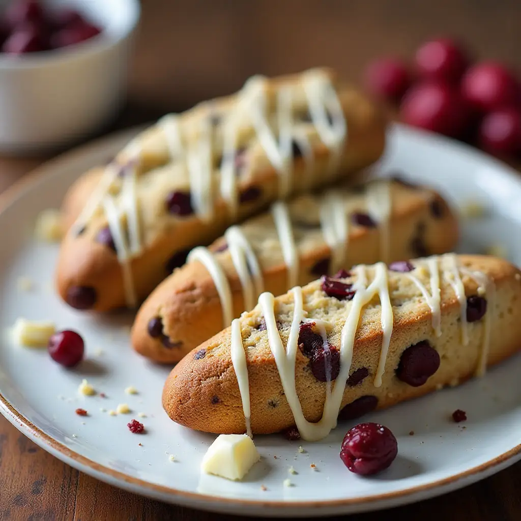 Chocolate Cherry Biscotti