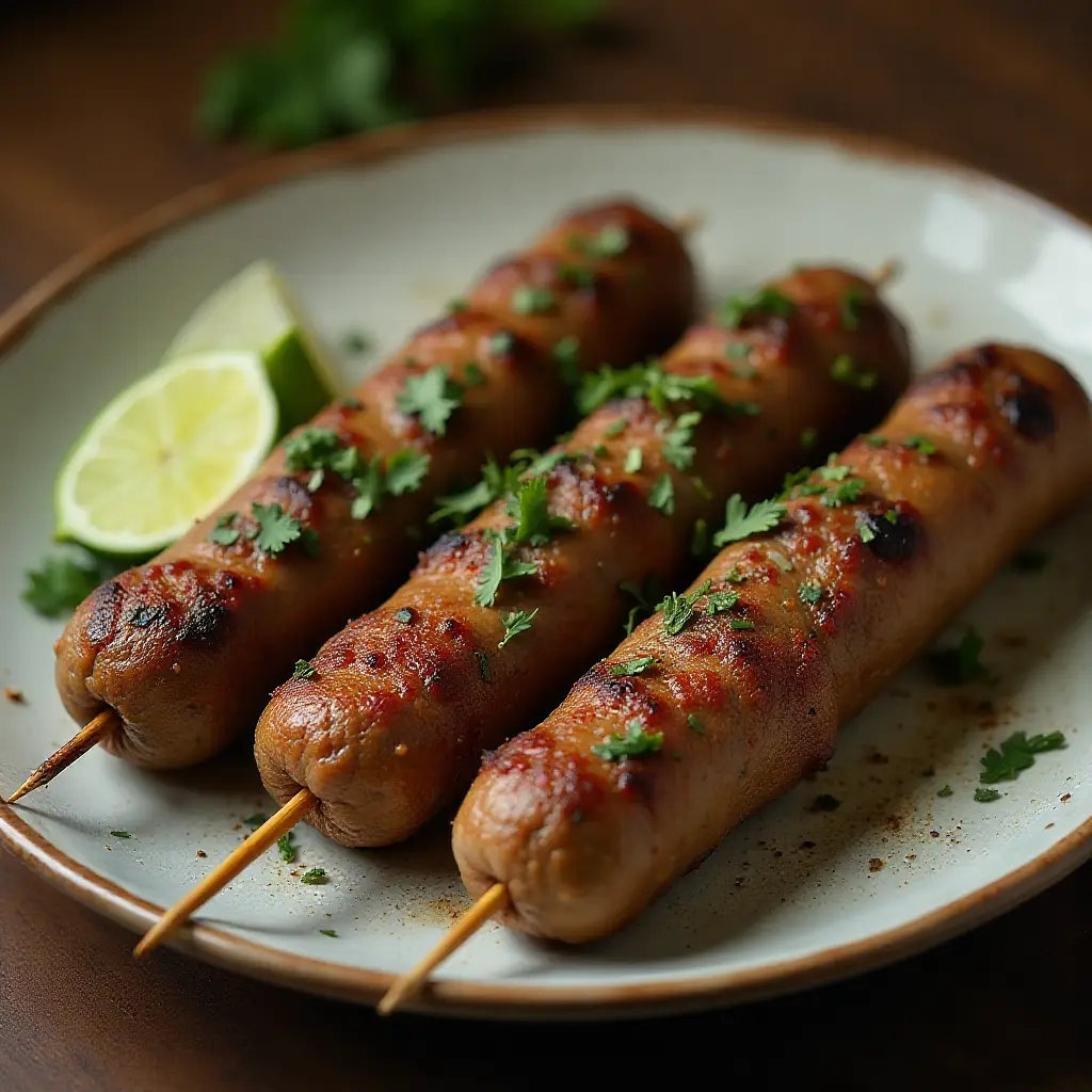 Indian-Style Seekh Kebab