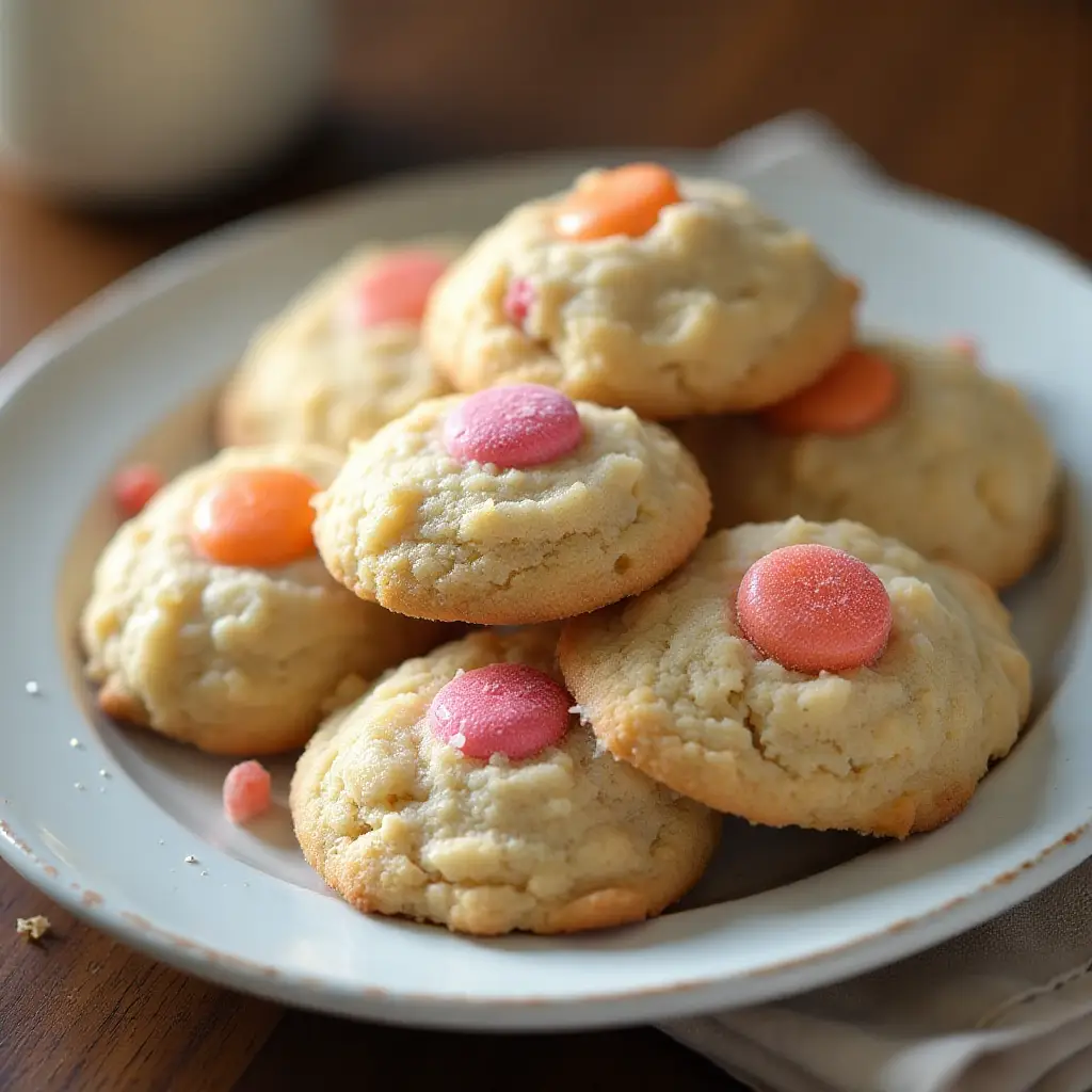 Coconut Gumdrop Cookies