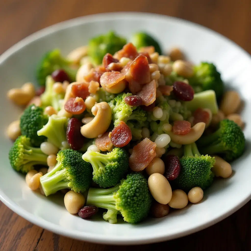 Broccoli Cashew Salad