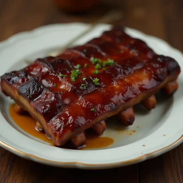Maple Glazed Ribs