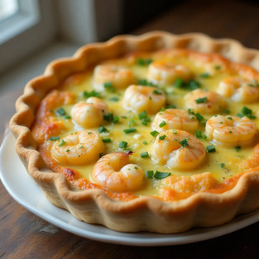 Shrimp Quiche
