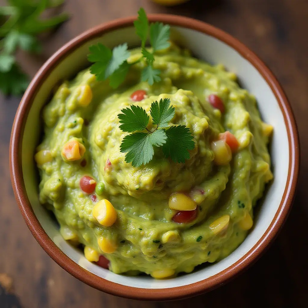 Guacamole with Corn