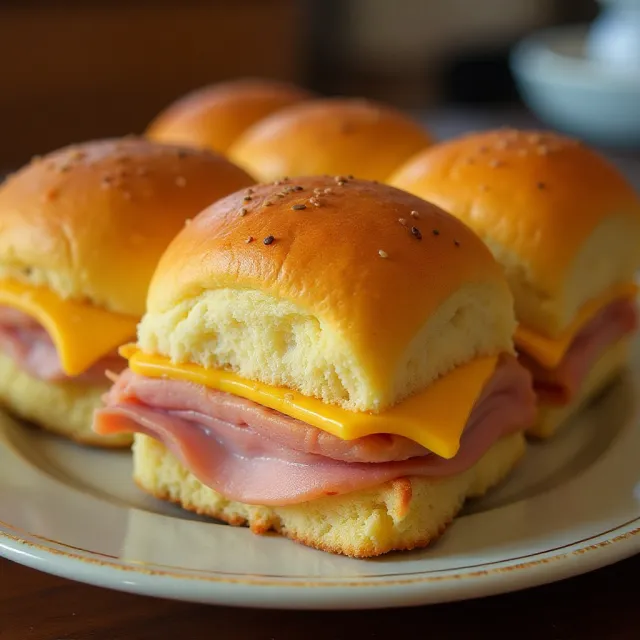 Hawaiian Ham and Cheese Sliders