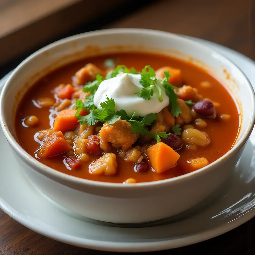 Buffalo Chicken Chili