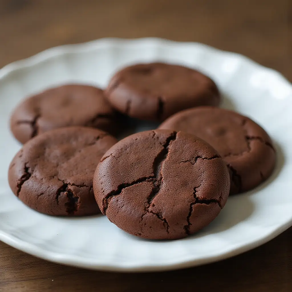 Chocolate Shortbread Cookies