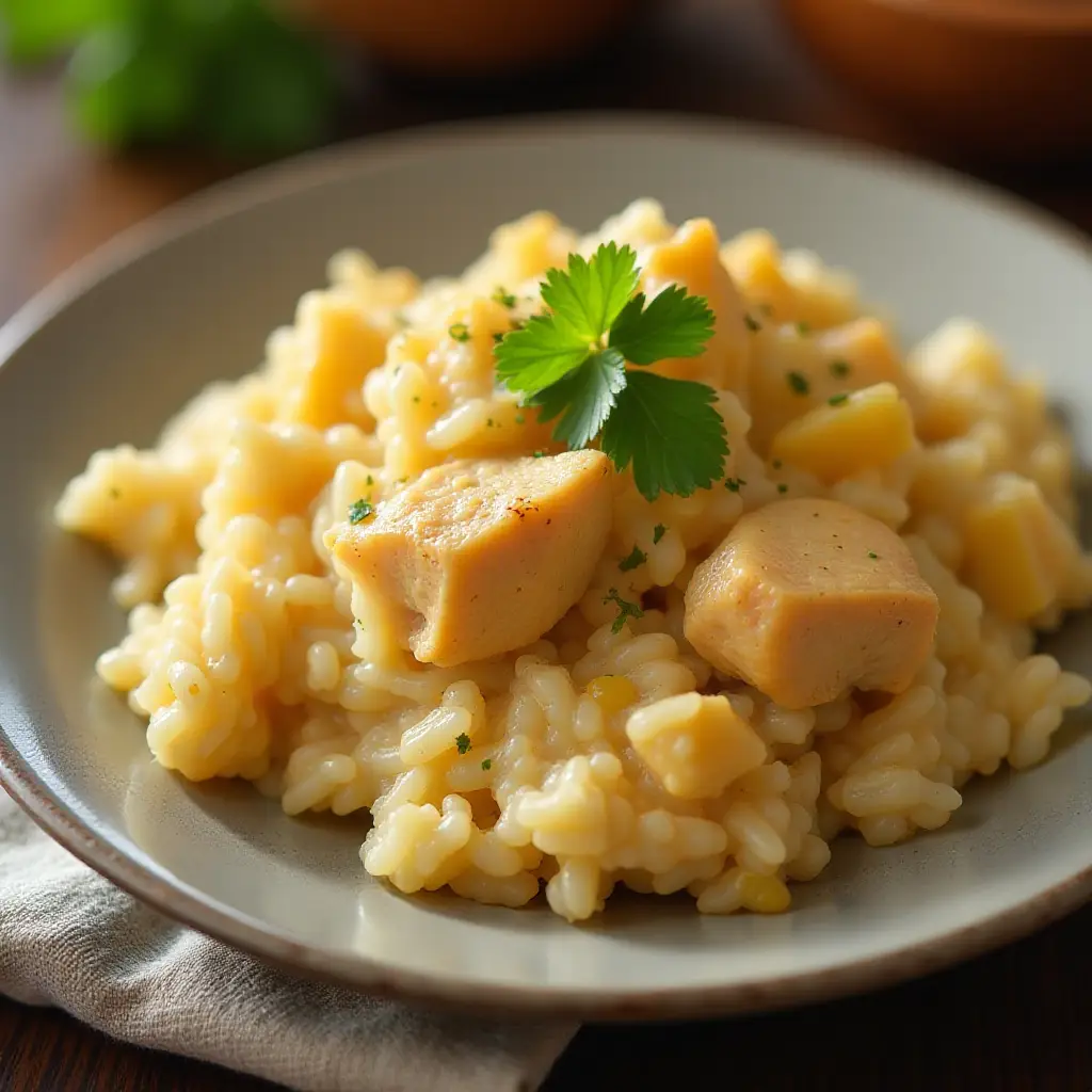 Easy Chicken Rice Casserole
