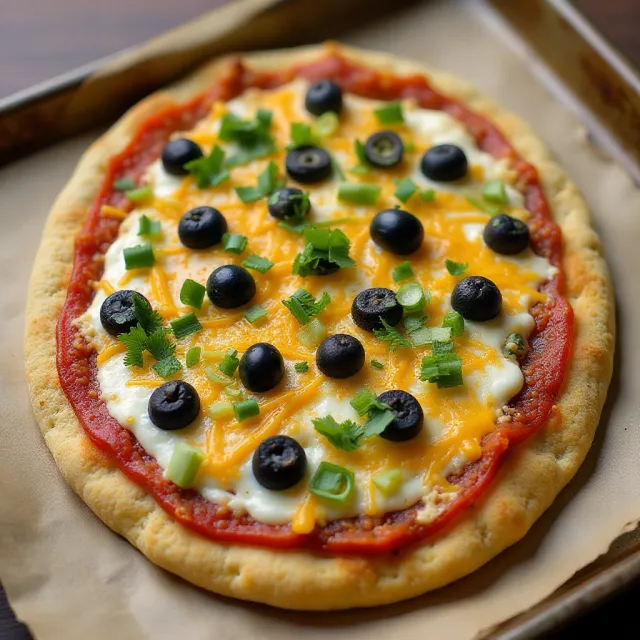 Falafel Dough Pizza