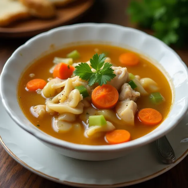 Instant Pot Chicken Noodle Soup