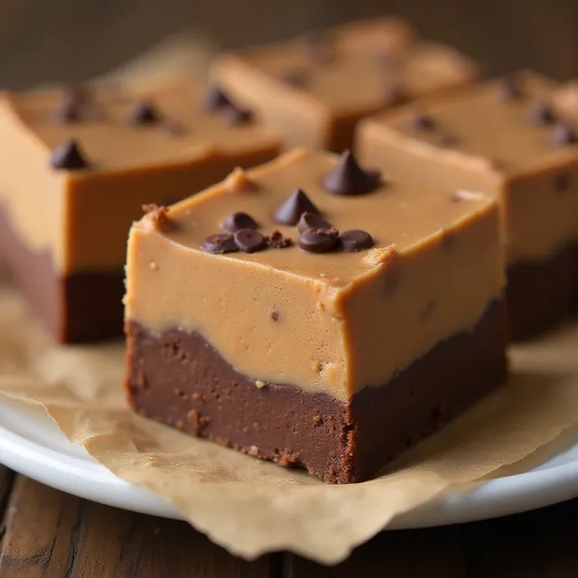 Peanut Butter and Chocolate Fudge