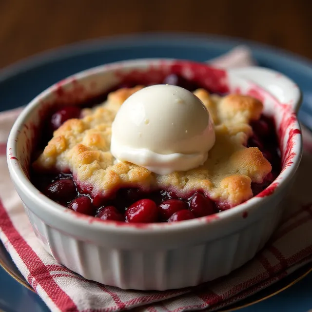 Cranberry Cobbler