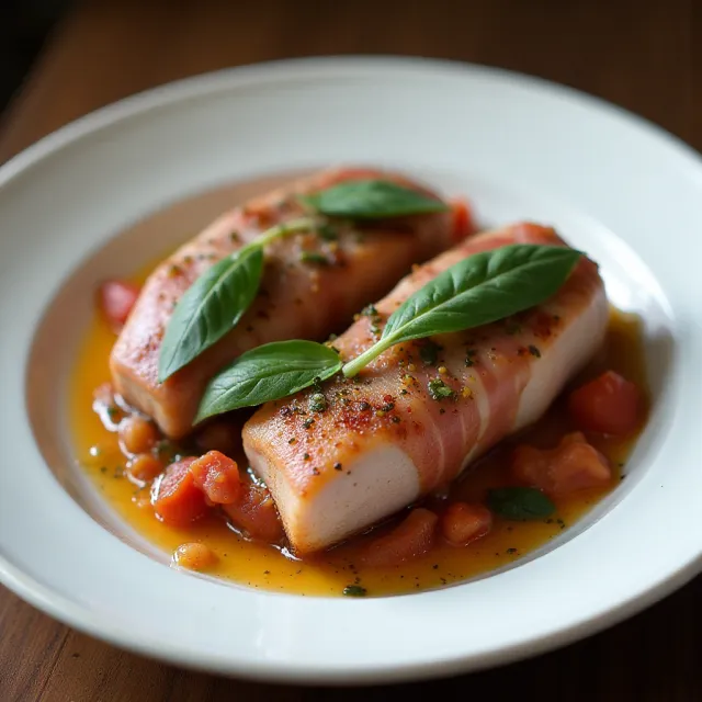 Pork Saltimbocca