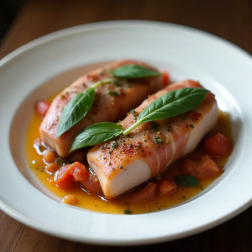 Pork Saltimbocca