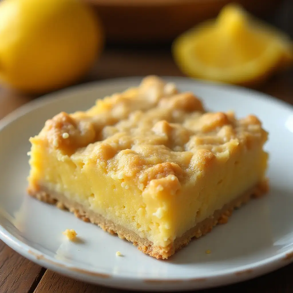 Lemon Oatmeal Bars