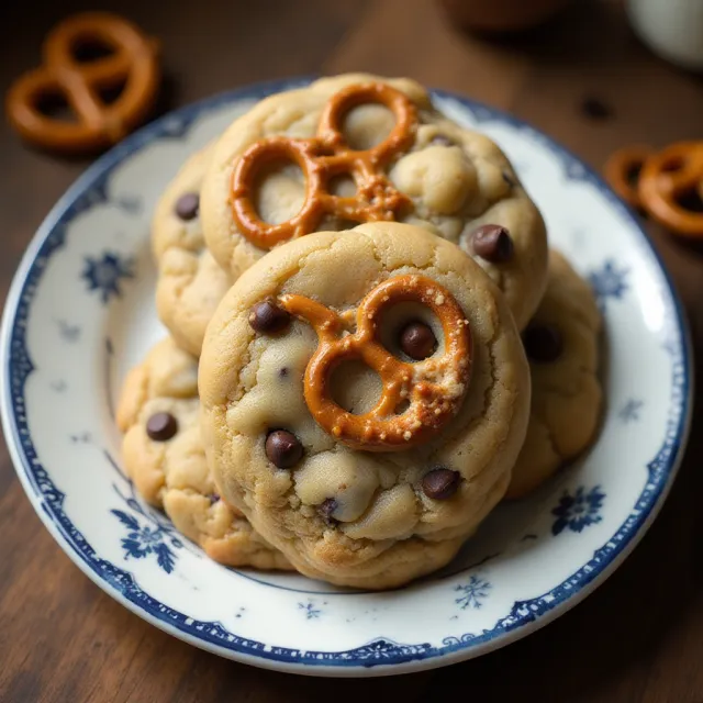 Chocolate Chip Pretzel Cookies