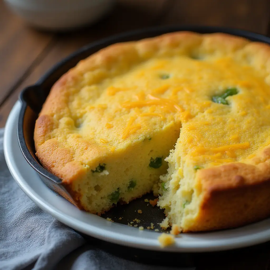 Jalapeño Cheddar Cornbread