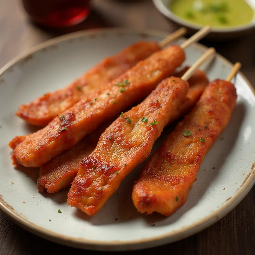 Spicy Chicken Jerky in the Air Fryer