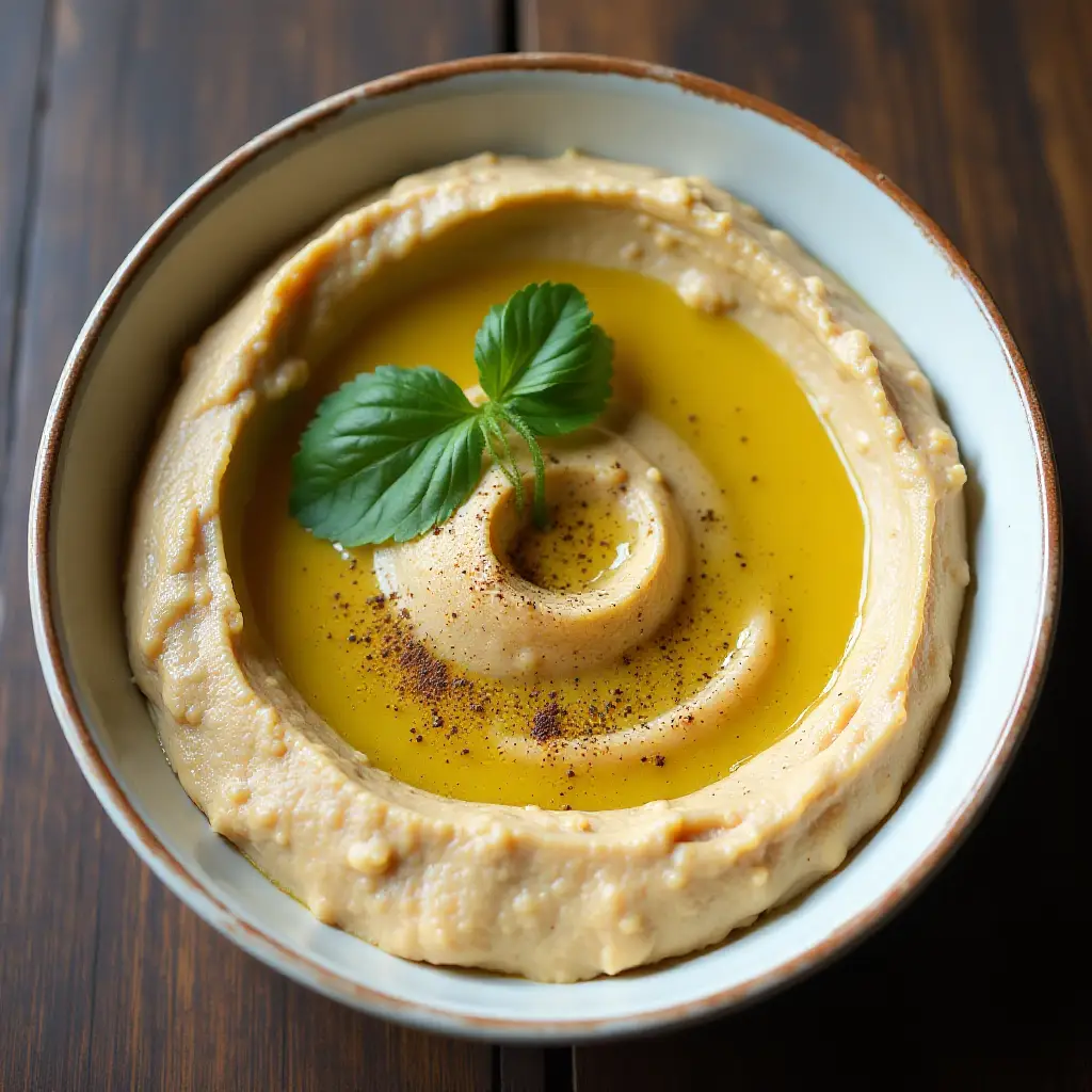 Authentic Kicked-Up Syrian Hummus