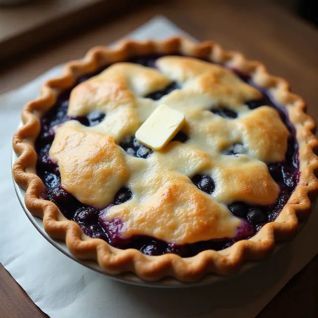 Marry-Me Blueberry Pie