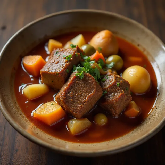 Rabo Encendido (Cuban Oxtail Stew)