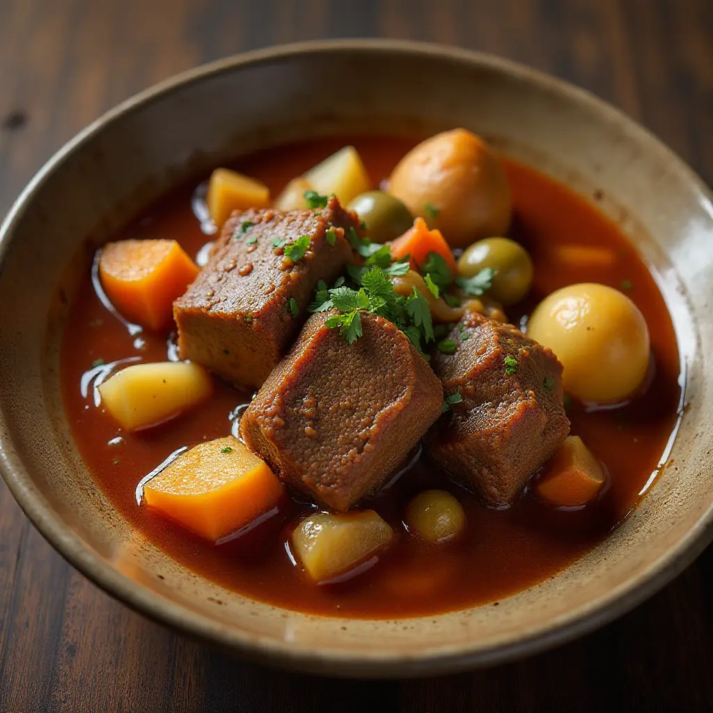 Rabo Encendido (Cuban Oxtail Stew)