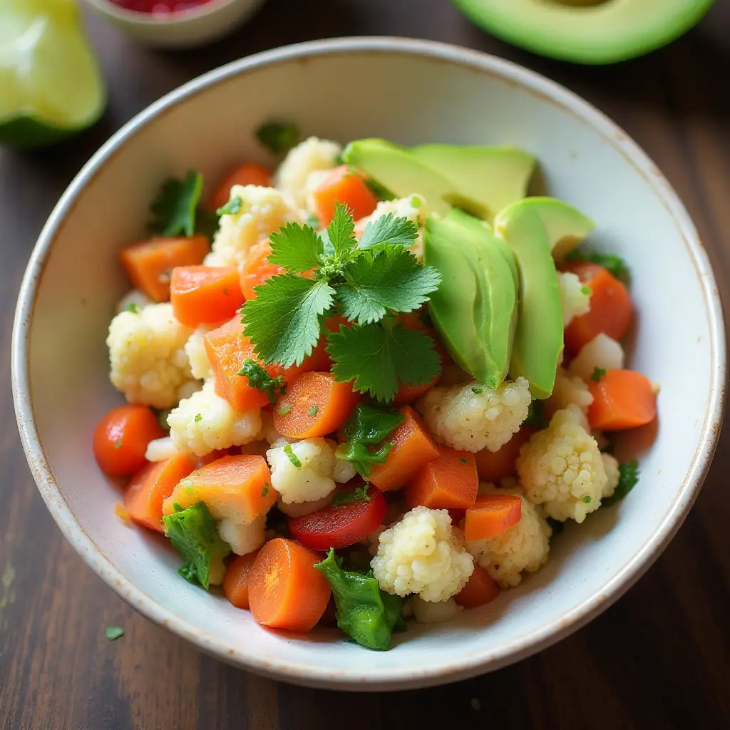 Easy Cauliflower Ceviche