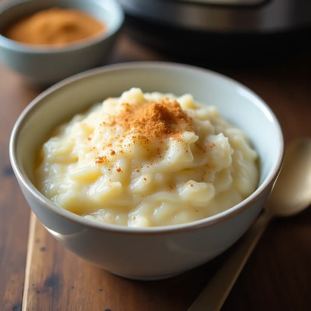 Instant Pot Vegan Rice Pudding