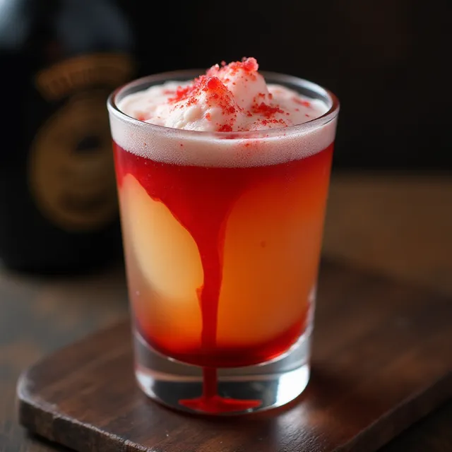 Brain Hemorrhage (Halloween Alcohol Drink)