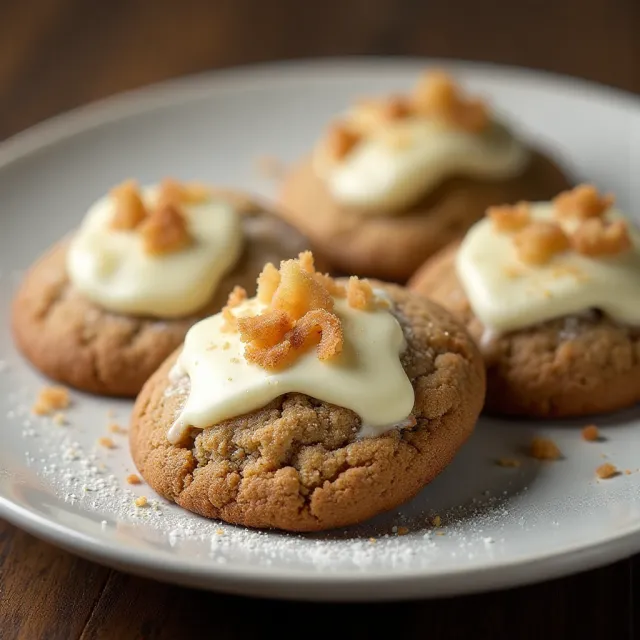 White Chocolate Gingersnaps