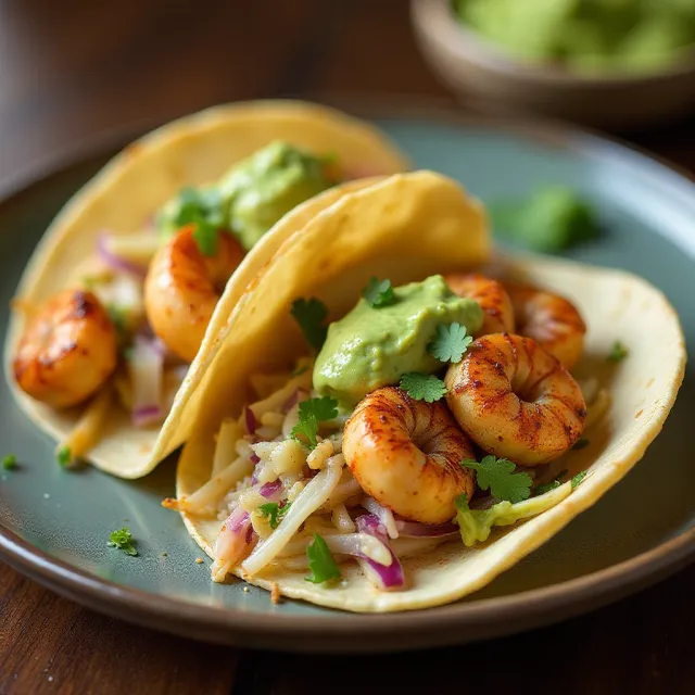 Blackened Shrimp Tacos