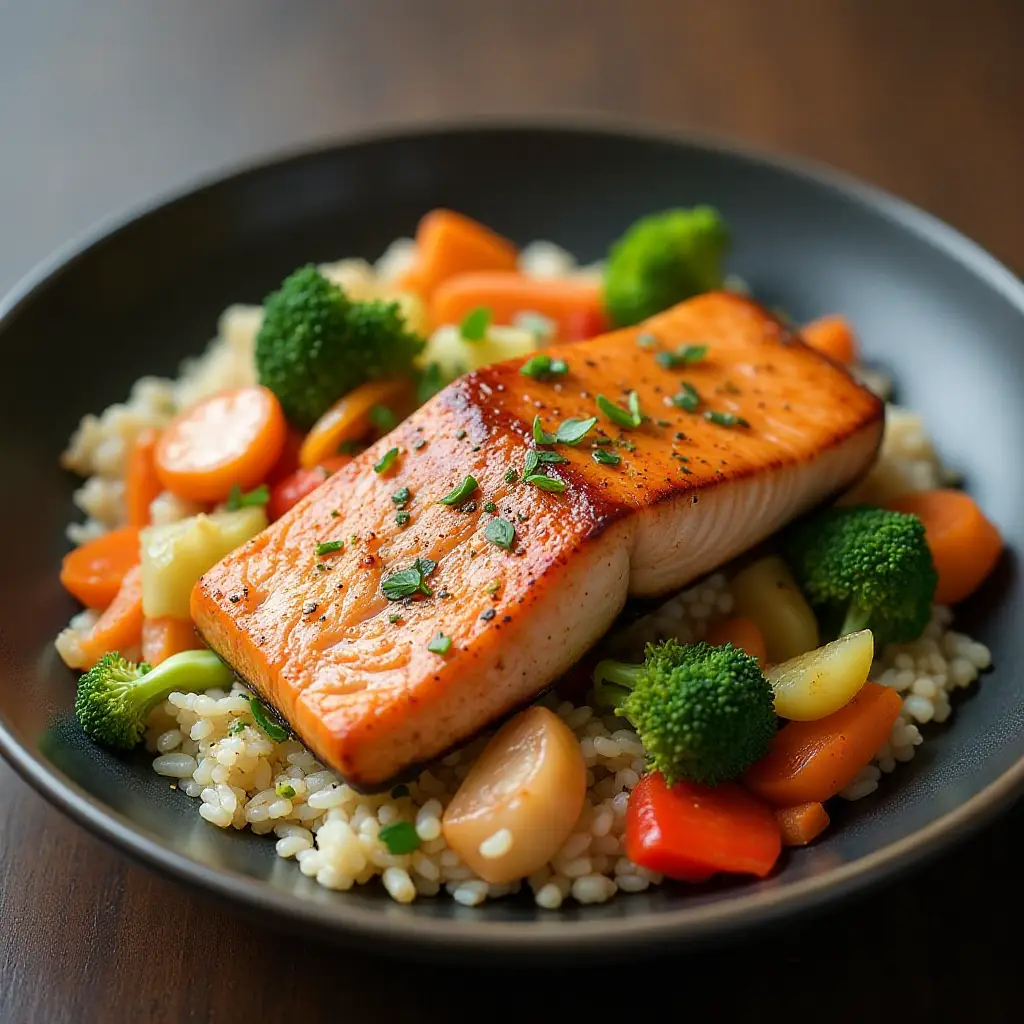 Salmon Stir-Fry