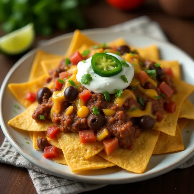 Chili Nachos