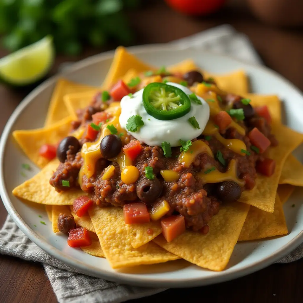 Chili Nachos