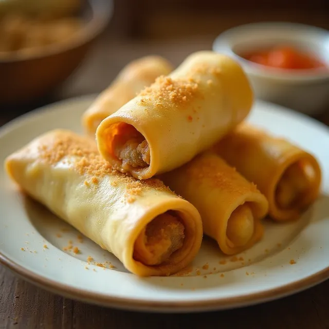 Turon (Plantain Egg Rolls)