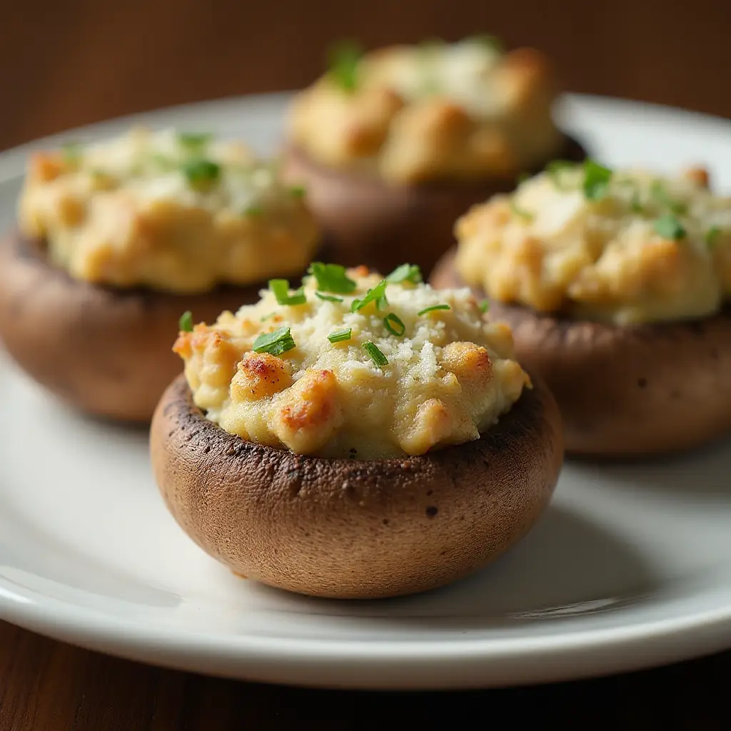Sausage Stuffed Mushrooms