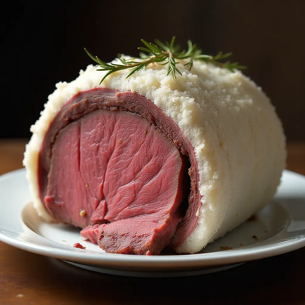 Rock Salt-Encrusted Prime Rib