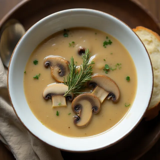 Chef John's Creamy Mushroom Soup