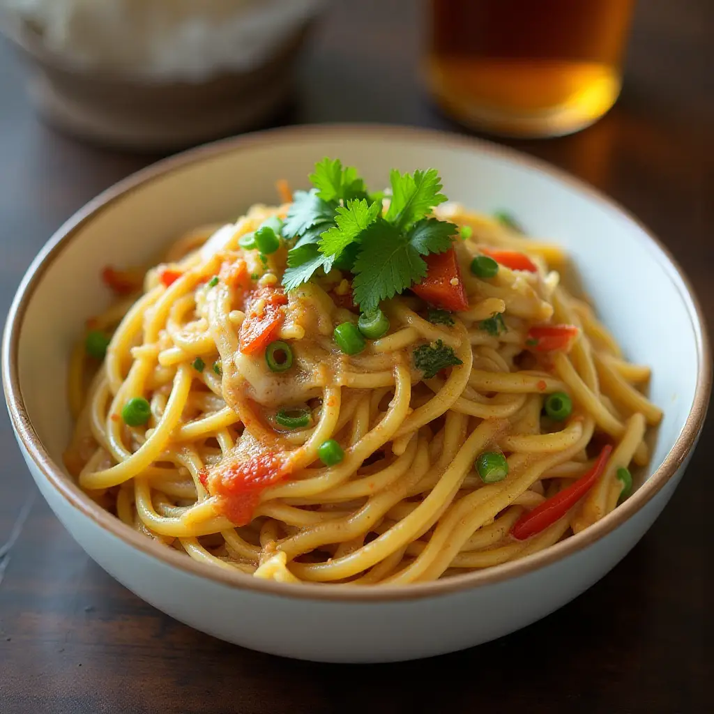Spaghetti Squash Pad Thai