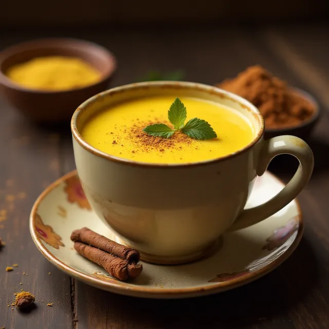 Haldi Ka Doodh (Hot Turmeric Milk)