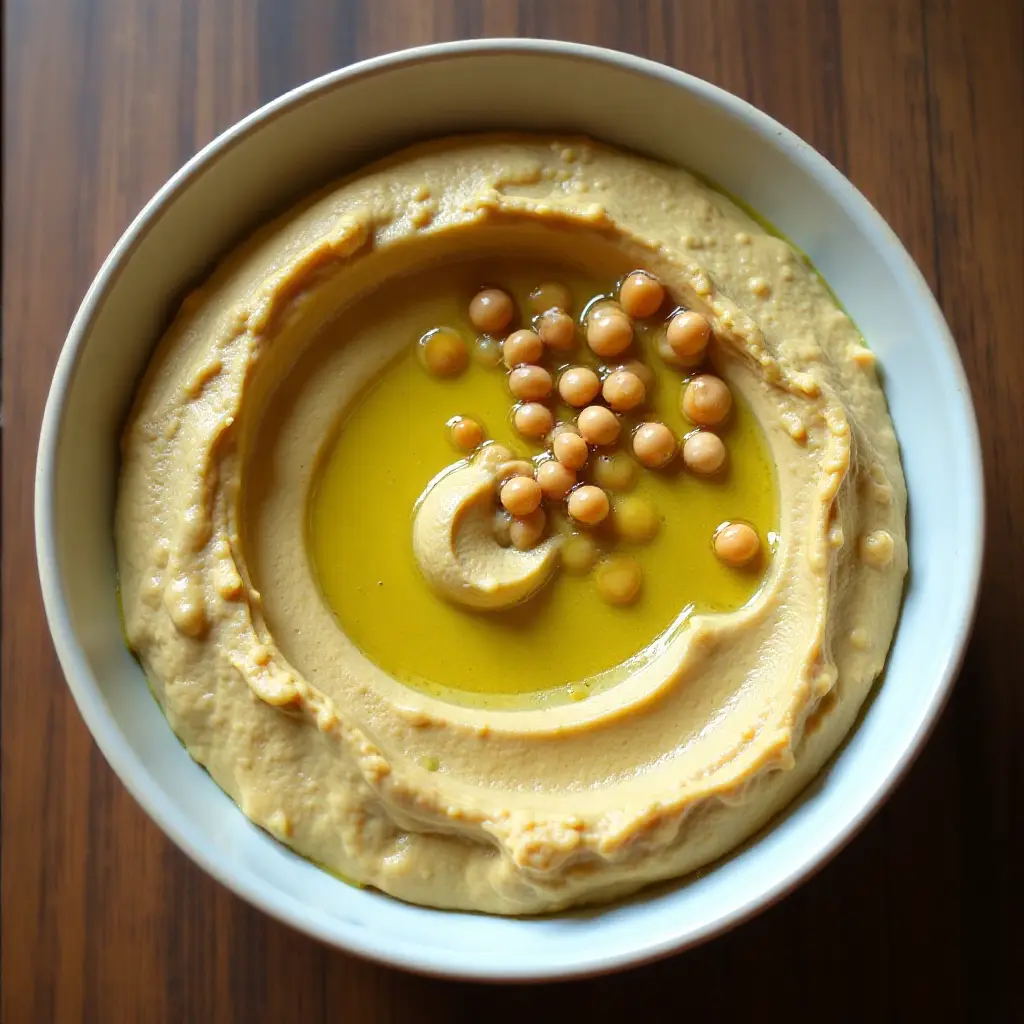 Wasabi and Soy Sauce Hummus