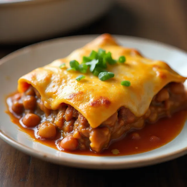 Beef Enchilada Bake